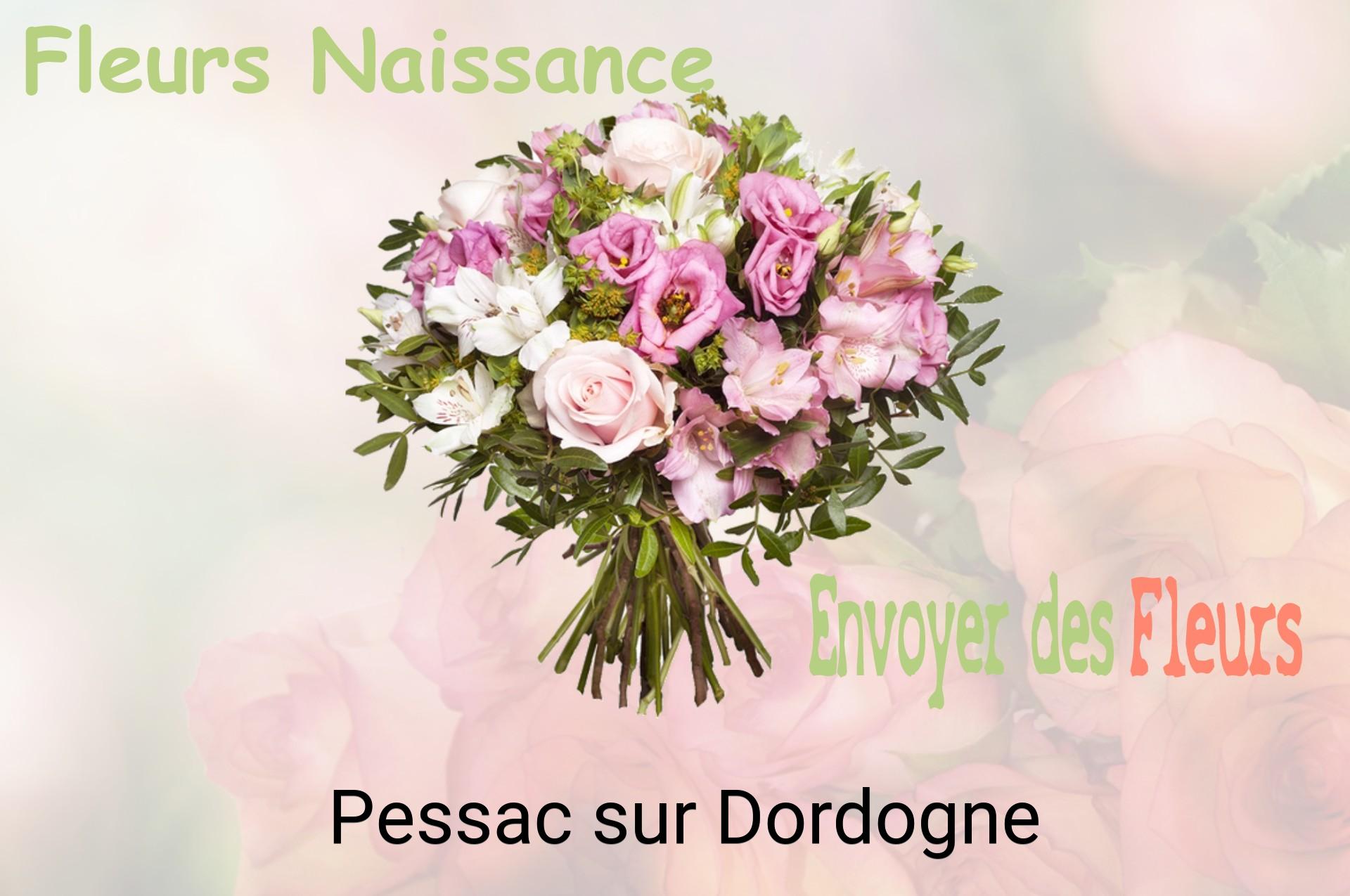 Bouquet de fleurs de naissance livré à Pessac-sur-Dordogne